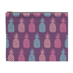 Pineapple Pattern  Cosmetic Bag (xl) by Nexatart