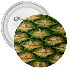 Pineapple Pattern 3  Buttons by Nexatart