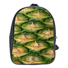 Pineapple Pattern School Bags (xl)  by Nexatart