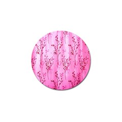 Pink Curtains Background Golf Ball Marker (10 pack)