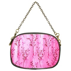 Pink Curtains Background Chain Purses (Two Sides) 