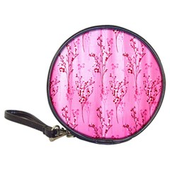 Pink Curtains Background Classic 20-CD Wallets