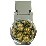 Pineapple Fruit Close Up Macro Money Clip Watches Front