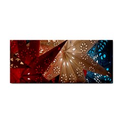 Poinsettia Red Blue White Cosmetic Storage Cases