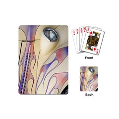 Pin Stripe Car Automobile Vehicle Playing Cards (mini)  by Nexatart