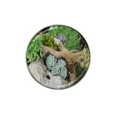 Plant Succulent Plants Flower Wood Hat Clip Ball Marker (4 Pack)