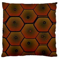 Psychedelic Pattern Standard Flano Cushion Case (two Sides) by Nexatart