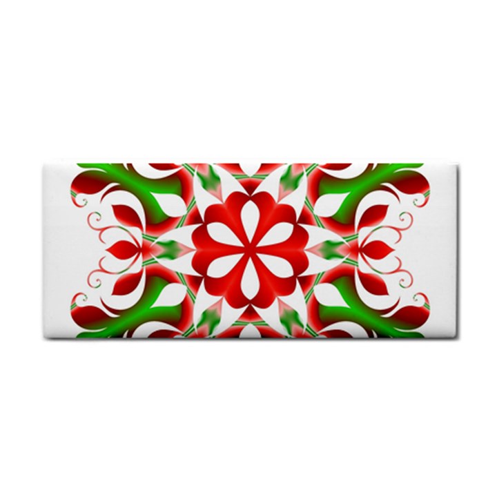 Red And Green Snowflake Cosmetic Storage Cases