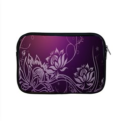 Purple Lotus Apple Macbook Pro 15  Zipper Case