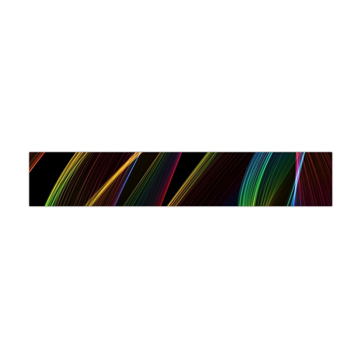 Rainbow Ribbons Flano Scarf (Mini)