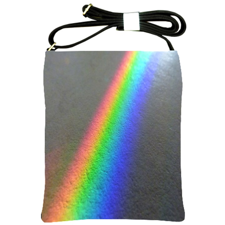 Rainbow Color Spectrum Solar Mirror Shoulder Sling Bags