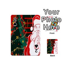 Santa Clause Xmas Playing Cards 54 (mini)  by Nexatart