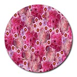 Roses Flowers Rose Blooms Nature Round Mousepads Front