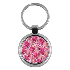 Roses Flowers Rose Blooms Nature Key Chains (Round) 