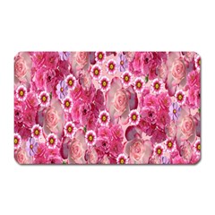 Roses Flowers Rose Blooms Nature Magnet (Rectangular)