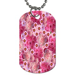 Roses Flowers Rose Blooms Nature Dog Tag (Two Sides)