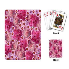 Roses Flowers Rose Blooms Nature Playing Card