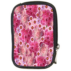 Roses Flowers Rose Blooms Nature Compact Camera Cases by Nexatart