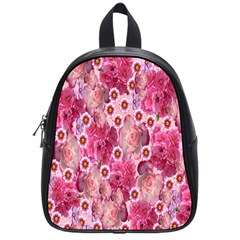 Roses Flowers Rose Blooms Nature School Bags (Small) 