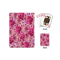 Roses Flowers Rose Blooms Nature Playing Cards (Mini) 