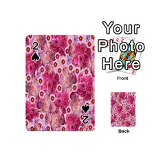 Roses Flowers Rose Blooms Nature Playing Cards 54 (Mini) 