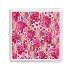 Roses Flowers Rose Blooms Nature Memory Card Reader (Square) 