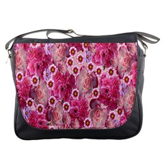 Roses Flowers Rose Blooms Nature Messenger Bags