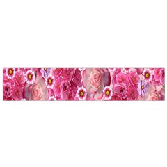 Roses Flowers Rose Blooms Nature Flano Scarf (Small)