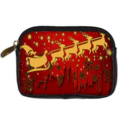 Santa Christmas Claus Winter Digital Camera Cases by Nexatart