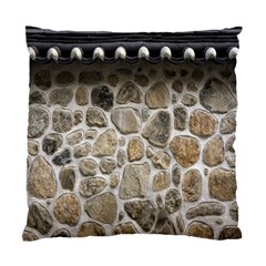 Roof Tile Damme Wall Stone Standard Cushion Case (one Side) by Nexatart