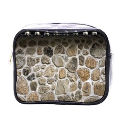 Roof Tile Damme Wall Stone Mini Toiletries Bags by Nexatart