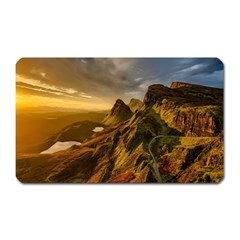 Scotland Landscape Scenic Mountains Magnet (rectangular) by Nexatart