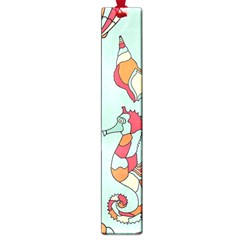 Seahorse Seashell Starfish Shell Large Book Marks by Nexatart