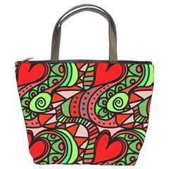 Seamless Tile Background Abstract Bucket Bags by Nexatart