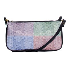 Seamless Kaleidoscope Patterns In Different Colors Based On Real Knitting Pattern Shoulder Clutch Bags by Nexatart