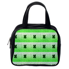 Shamrock Pattern Classic Handbags (One Side)