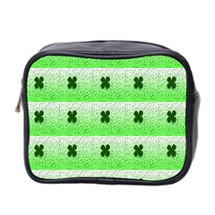 Shamrock Pattern Mini Toiletries Bag 2-side by Nexatart