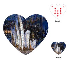 Sidney Travel Wallpaper Playing Cards (heart) 