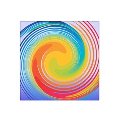 Rainbow Swirl Satin Bandana Scarf