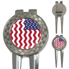 American Flag 3-in-1 Golf Divots by OneStopGiftShop