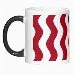 American Flag Morph Mugs by OneStopGiftShop