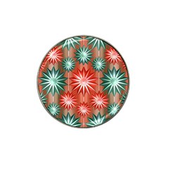 Star Pattern  Hat Clip Ball Marker (10 Pack)