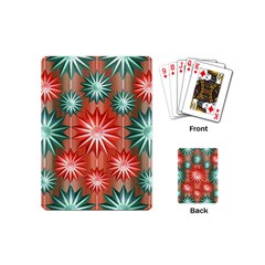 Star Pattern  Playing Cards (mini) 