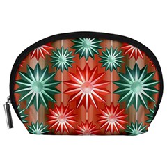 Star Pattern  Accessory Pouches (large)  by Nexatart