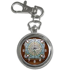 Stained Glass Window Library Of Congress Key Chain Watches by Nexatart