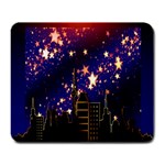 Star Advent Christmas Eve Christmas Large Mousepads Front