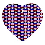 Star Pattern Ornament (Heart) Front