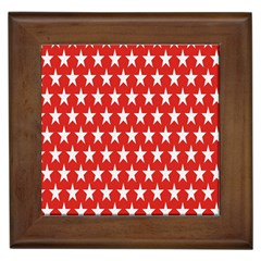 Star Christmas Advent Structure Framed Tiles by Nexatart