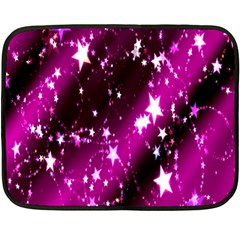 Star Christmas Sky Abstract Advent Double Sided Fleece Blanket (mini)  by Nexatart