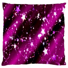 Star Christmas Sky Abstract Advent Standard Flano Cushion Case (one Side) by Nexatart